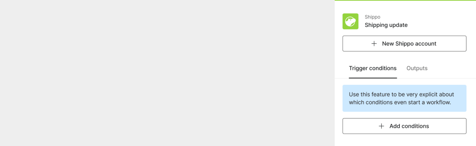 Add an app right from the
canvas